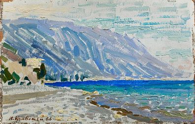 Кривошей Игорь Ефимович (1920-1976).
Гагра. 1966.