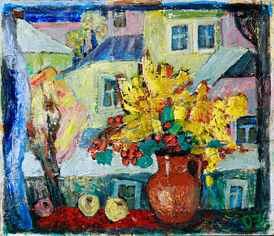 Остроухов Владимир Иванович (р.1947).Осенний натюрморт. 2007.