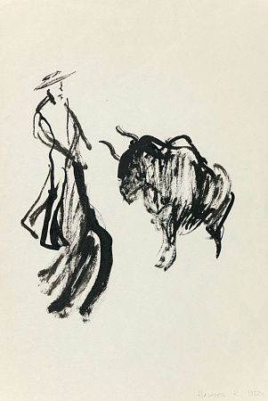 Назаров Константин Борисович (1933-1981).
Матадор. 1952.