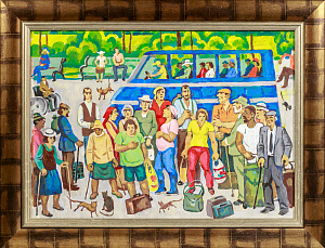 Филиппов Олег Львович (р.1941).
Заезд отдыхающих. 2012.