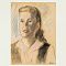 Лабас Александр Аркадьевич (1900-1983). Девушка в розовом. 1947.