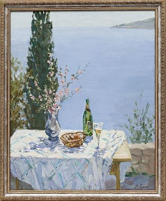 Бутко Виктор Николаевич (р. 1978).
Крымский натюрморт. Гурзуф. 2008.