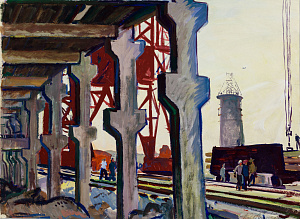 Алексеев Адольф Евгеньевич (1934-2000). 
Химзавод. 1964.