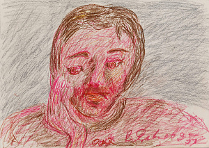 Яковлев Владимир Игоревич (1934-1998). Автопортрет.1993.