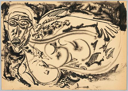 Смирнов Алексей Глебович (фон Раух) (1937–2009). Обнаженная. 1960-е - 1970-е.