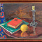 Гумилевский Игорь Владимирович (1925-2001).(?).
Натюрморт со свечой. 1960.