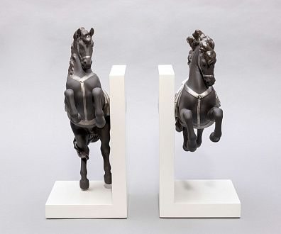 Парные скульптуры (книгодержатели) "Пируэт". Испания, фирма Lladro, автор - Juan Ignacio Aliena, 2006 г.