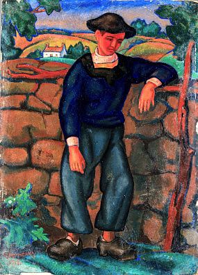 Якимченко Александр Георгиевич (1878-1929).Бретонец. 1918.