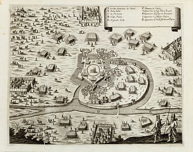 Жерар Буттатс (Gerard Bouttats) (1630-1668). Турецкая осада. Вторая половина XVII века.