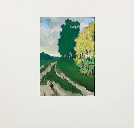 Зубченков Петр Петрович (1910-1978). Сельская дорога. 1960-е - 1970-е.