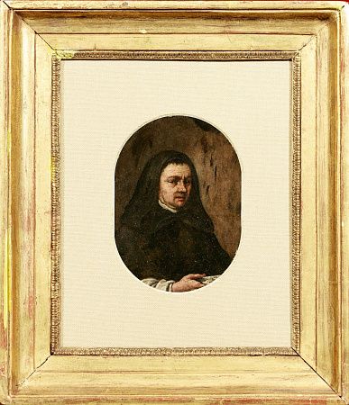 Неизвестный художник. Западная Европа. 
Портрет монаха. Конец XVII века.