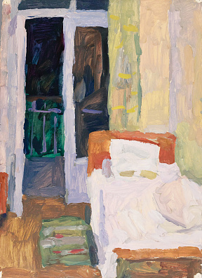 Фридман Карл Шоломович (1926-2001). 
Комнатка. Конец 1960-х.
