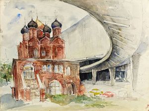 Штейман Алексей Георгиевич (1924-1988). Гостиница Россия.1960-е - 1970-е.