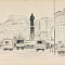 Зайцев Алексей Сергеевич (р.1927).Площадь Дзержинского. 1960-е.