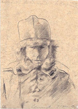 Сологуб Леонид Романович (1884–1956). Солдат. 1905.