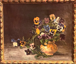 Шохин А. Натюрморт с цветами. 1911.