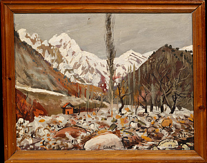 Шапиро Михаил Александрович (р.1947).
Узбекистан. Хандиза. 1984.