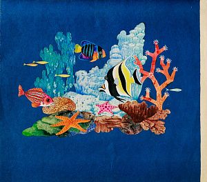 Зотов Олег Константинович (1928-1984).
Под водой. 1970-е - 1980-е.