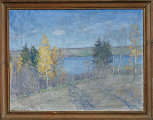 Бялыницкий-Бируля Витольд Каэтанович (1872-1957). Осенний пейзаж. 1943.
