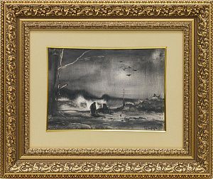 Ростислав Николаевич Барто (1902-1972). Ночное. 1950-е.