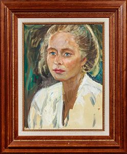 Давидсон Мария Соломоновна (1926-2019).
Девочка из Александрии. 1970-е.