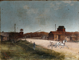 Кузовлев А.
Провинциальный город. 1901.