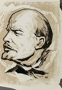 Маторин Михаил Владимирович (1901-1976).
Портрет В.И.Ленина. 1969.