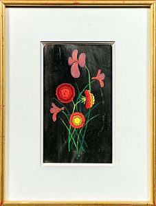 Соня Делоне (Sonia Delaunay) (Сара Ильинична Штерн) (1885-1979). Эскиз росписи ткани. 1925-1933.