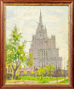 Айзенман Алексей Семенович (1918–1993). Высотный дом. Площадь Восстания. 1952.
