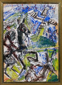 Зверев Анатолий Тимофеевич (1931–1986). Дон Кихот. 1974.