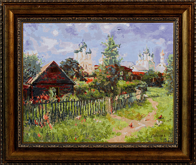 Палачев Вячеслав Николаевич (р.1980).
Старая улица, старого города. 2010-е.