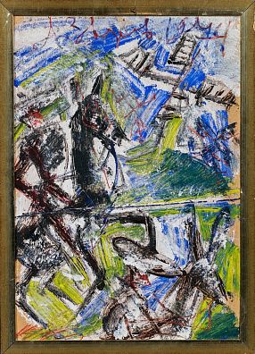 Зверев Анатолий Тимофеевич (1931–1986). Дон Кихот. 1974.
