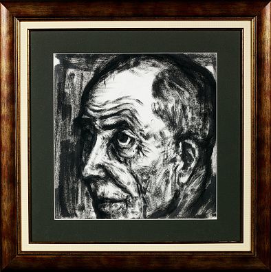 Чубаров Евгений Иосифович (1934-2012). Портрет Ф.Т.Макарова. 1970-е.