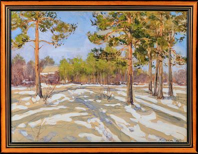 Архангельский Дмитрий Иванович (1885-1979).Первый снег. 1961.