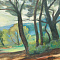 Левицкая София Филипповна (1874-1937). Лесной пейзаж. Начало XX века.
