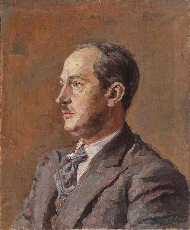 Налбандян Дмитрий Аркадевич (1906-1993). Портрет П.П.Жданова. 1970.