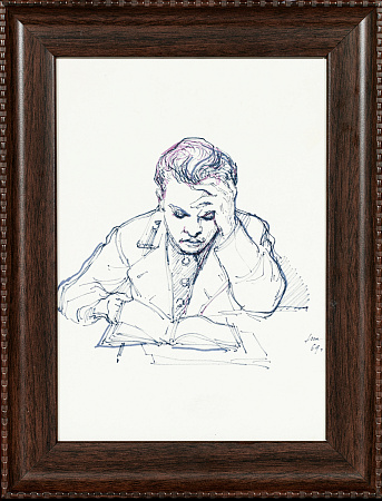 Жуков Николай Николаевич (1908–1973).
Ульянов-Ленин. 1969.