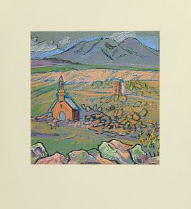 Бассинова Ирина Николаевна (1915-1982). В горах Армении. 1970-е.