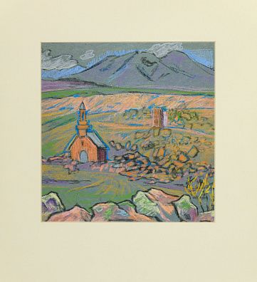 Бассинова Ирина Николаевна (1915-1982). В горах Армении. 1970-е.