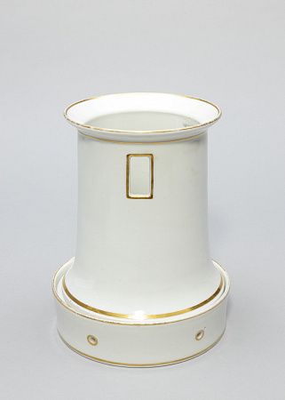 Прибор для подогрева чайника. Россия, завод братьев Корниловых, 1843-60 годы.