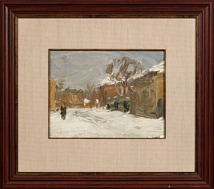 Подколзин Александр Александрович (1921–2006). 
Зимой. 1960-е.