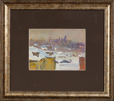 Подколзин Александр Александрович (1921–2006). 
Зимой. Конец 1950-х.
