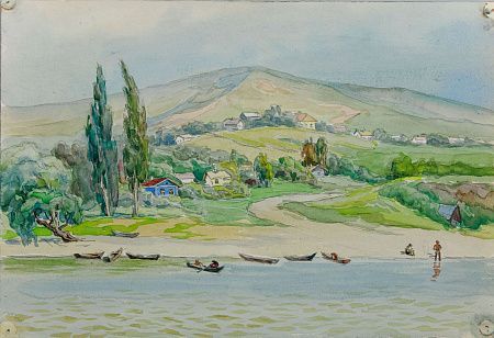 Дородницын Вениамин Павлович (1908-1984). Крымский пейзаж. 1970-е.
