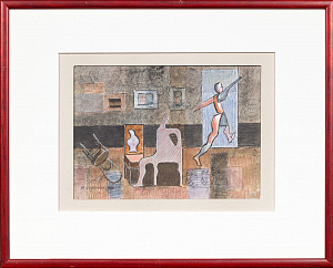 Снегур Игорь Григорьевич (р.1935)."И вышел вон!". 1980.