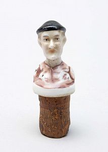 Пробка "Голова мужчины". Западная Европа, начало ХХ века.