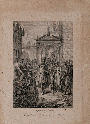 Ухтомский Андрей Григорьевич (1771-1852).(?)Пожарский и Минин. Начало XIX века.