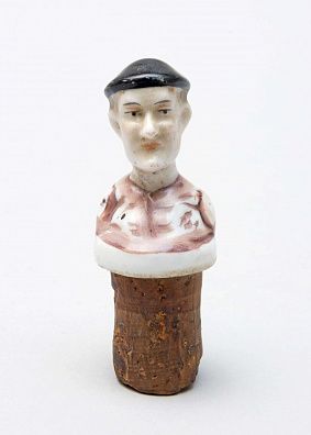 Пробка "Голова мужчины". Западная Европа, начало ХХ века.