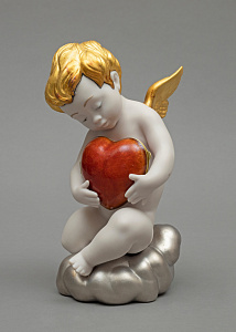 Декоративная шкатулка «Amor». Lladro. Испания. 1999 г.