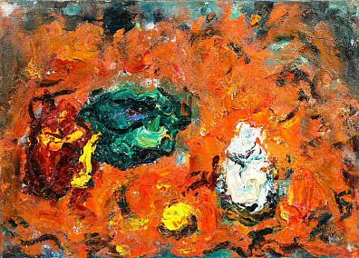 Бух Арон Фроимович (1923-2006). 
Натюрморт. 2002.