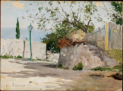 Серегин Порфирий Иовович (1868-1940).Алупка. 1892.
